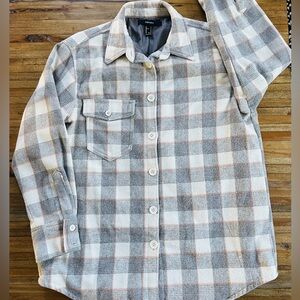 Forever 21 Plaid Shacket - Small